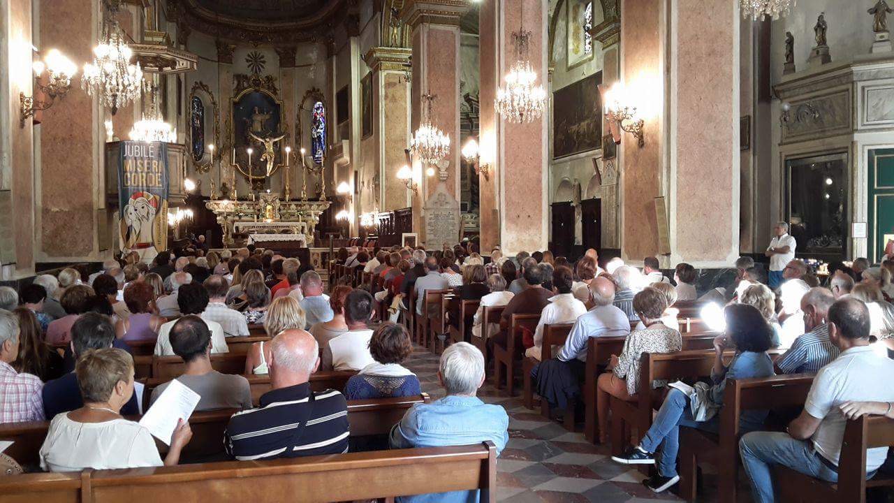 L'église Sainte-Marie était comble pour le Concert lors des Journées du Patrimoine.