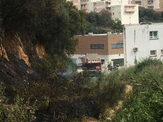 Ajaccio : 1500m² de maquis détruits près d'une résidence - Corse Net Infos
