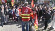Bastia : Rassemblement de salariés devant la préfecture