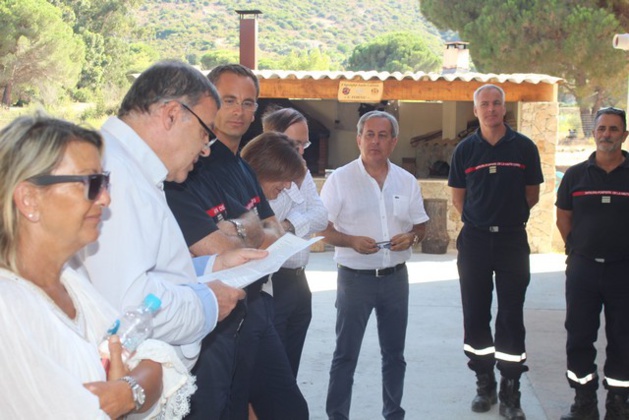 La Direction du SDIS de Haute-Corse à la rencontre des sapeurs- pompiers de Balagne La Direction du SDIS de Haute-Corse à la rencontre des sapeurs- pompiers de Balagne