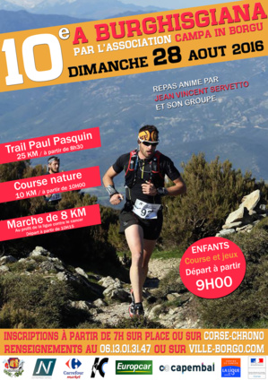 10ième édition de la Course A Burghisgiana le Dimanche 10ième édition de la Course A Burghisgiana le Dimanche