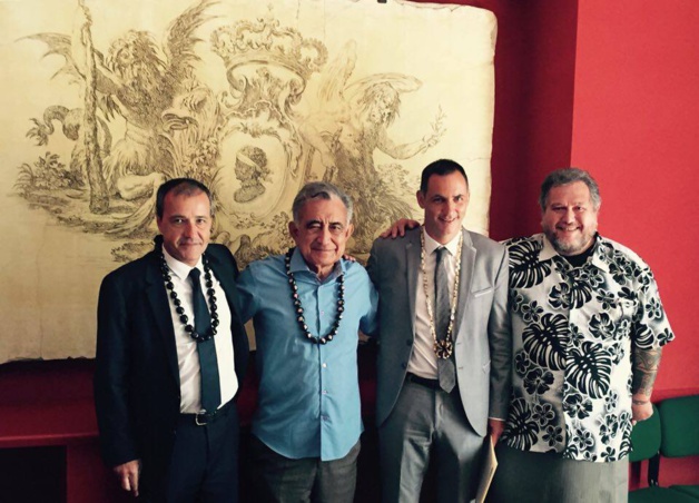 Les indépendantistes polynésiens reçus en Corse, avant de partir en campagne pour la présidentielle