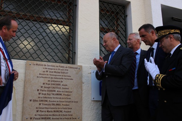Jean-Michel Baylet à Calenzana: "Le retour du service public dans les zones rurales" Jean-Michel Baylet à Calenzana: "Le retour du service public dans les zones rurales"