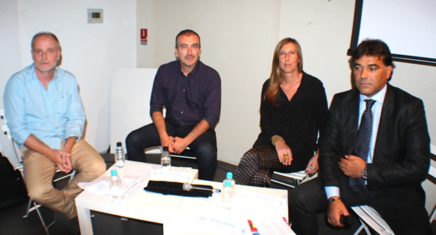 Laurent Simonpoli, Marc Degli Esposti, Sylvie Acquaviva et Laurent Corteel Laurent Simonpoli, Marc Degli Esposti, Sylvie Acquaviva et Laurent Corteel