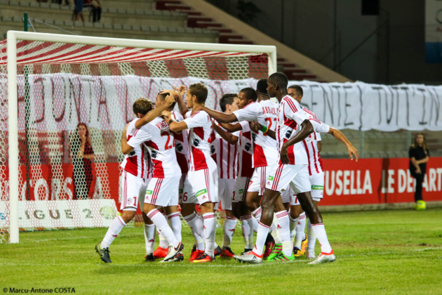 La soirée avait bien débuté pour les Ajacciens La soirée avait bien débuté pour les Ajacciens