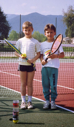 Yann Coeffe à gauche et Adrien Angeli, de jeunes adhérents du club devenus aujourd'hui dirigeants. Yann Coeffe à gauche et Adrien Angeli, de jeunes adhérents du club devenus aujourd'hui dirigeants.
