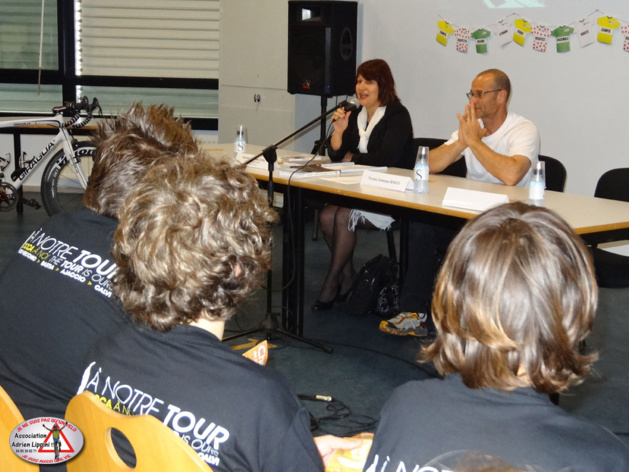 L’Association « Adrien Lippini, Un vélo, Une vie » à Cernay (Haut-Rhin) pour prêcher la bonne parole L’Association « Adrien Lippini, Un vélo, Une vie » à Cernay (Haut-Rhin) pour prêcher la bonne parole