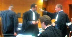 Les avocats de la défense de la famille Benhaddou. Les avocats de la défense de la famille Benhaddou.