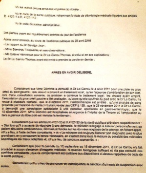 Sa patiente amputée pour gangrène dépassée : Un mois de suspension avec sursis pour un médecin bastiais Sa patiente amputée pour gangrène dépassée : Un mois de suspension avec sursis pour un médecin bastiais