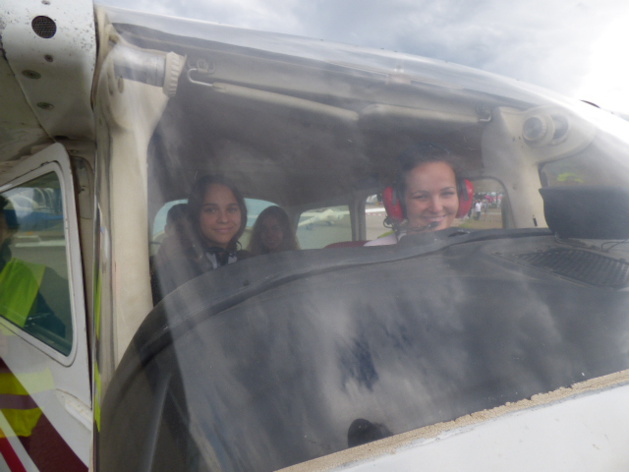 Angélique Duriani aux commandes du FGFMT pour les baptêmes.