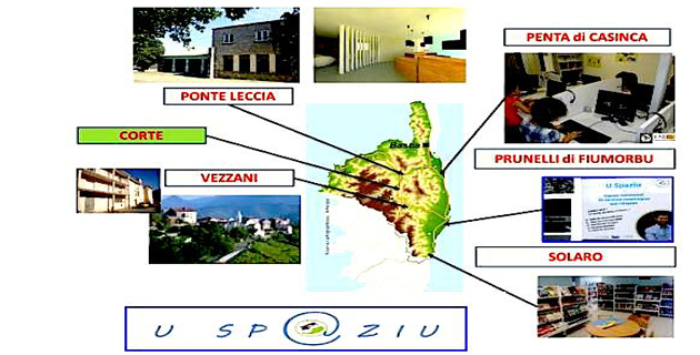 Ponte-Leccia-Morosaglia : Future gare numérique du réseau "U Sp@ziu"