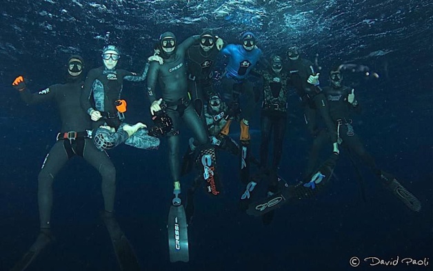 Calvi : Stage d'apnée en "full immersion" avec Guillaume Nery