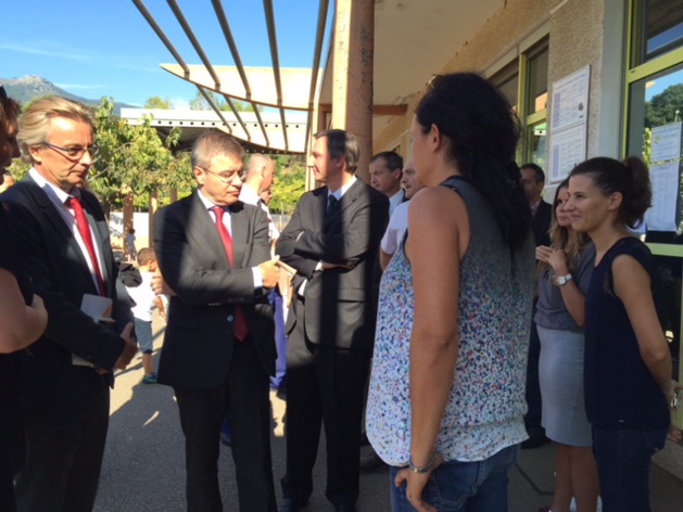 Sécurité : le recteur et le préfet sillonnent les écoles de Haute-Corse 