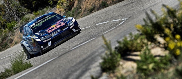 59e Tour de Corse : Sébastien Ogier (VW) intouchable leader de la première étape 59e Tour de Corse : Sébastien Ogier (VW) intouchable leader de la première étape