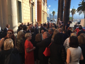 Alain Juppé reçu à la mairie d’Ajaccio Alain Juppé reçu à la mairie d’Ajaccio