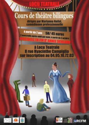 Locu Téatrale: Reprise des cours bilingues pour enfants Locu Téatrale: Reprise des cours bilingues pour enfants