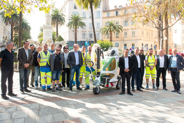 Les aspi Glouton en service à Ajaccio : Un équipement moderne, efficace et écolo