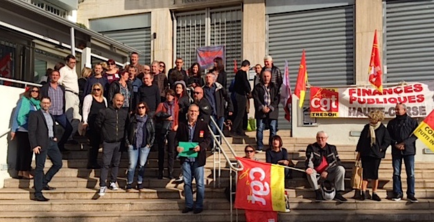 Finances publiques : Les syndicats disent « non aux restructurations » en Corse