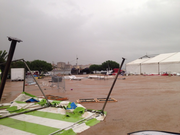 Ajaccio : Les structures d'accueil de La Marie Do emportées. 4 blessés