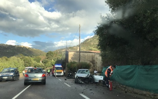 Grièvement blessé dans une collision à Lumio un motard évacué par hélicoptère Grièvement blessé dans une collision à Lumio un motard évacué par hélicoptère