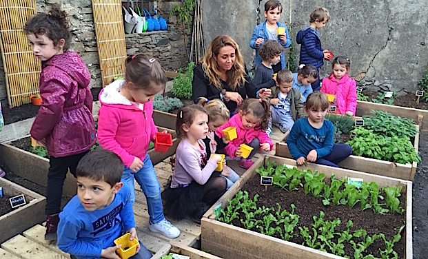 A l’Ecole de Cardu, les élèves sont des jardiniers en herbe