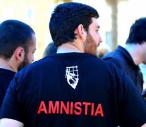 Jean-Paul Zani, militant GI actuellement en grève de la faim à Corte. Jean-Paul Zani, militant GI actuellement en grève de la faim à Corte.