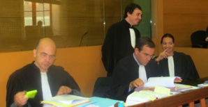 Me Marc Mondoloni, Me Stéphane Nessa et Me Cynthia Costa-Sigrist.