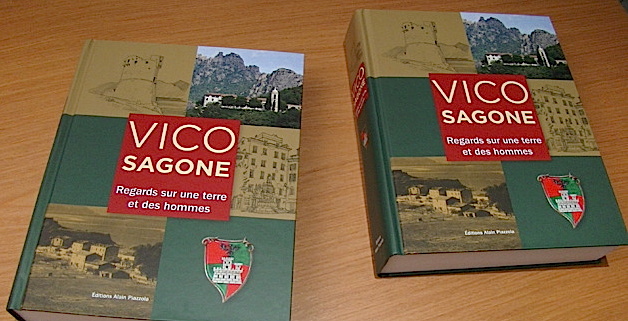 Vico et Sagone objets d’un livre richement illustré