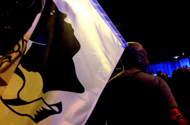 Bastia : Les policiers dans la rue Bastia : Les policiers dans la rue