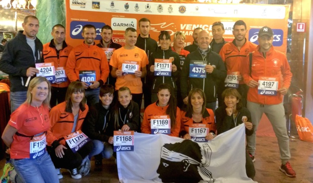 Lucciana Atletismu au marathon de Venise Lucciana Atletismu au marathon de Venise