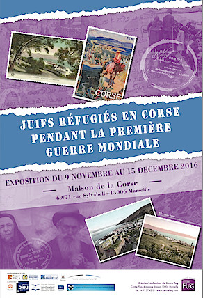 Marseille : L'exposition "Juifs réfugiés en Corse durant la première guerre mondiale" à la Maison de la Corse