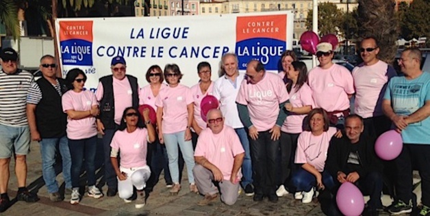 Octobre rose La marche des femmes corses contre le cancer du sein