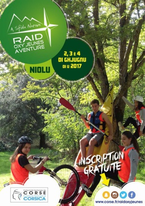 Le Raid Oxy’jeunes – A Sfida Natura lance sa 11ème édition Le Raid Oxy’jeunes – A Sfida Natura lance sa 11ème édition