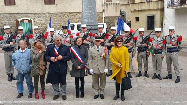 Le 98e anniversaire de la signature de l'armistice commémoré à Calenzana et Zilia