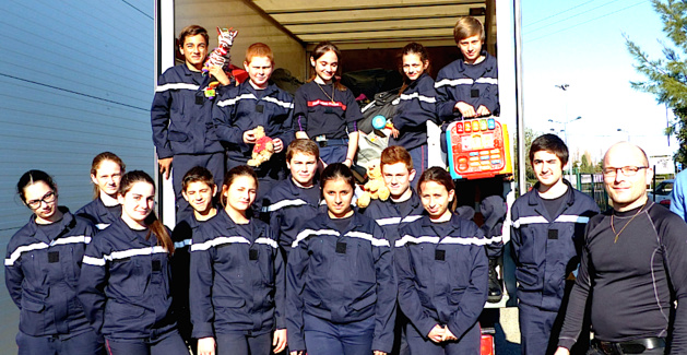 La collecte de jouets des Jeunes Sapeurs-Pompiers Plaine va débuter !