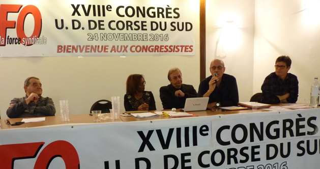 FO de Corse-du-Sud : Paul Giacomoni tire sa révérence. Marcel Santini lui succède FO de Corse-du-Sud : Paul Giacomoni tire sa révérence. Marcel Santini lui succède