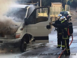 (Crédit photo © SDIS 2A) (Crédit photo © SDIS 2A)