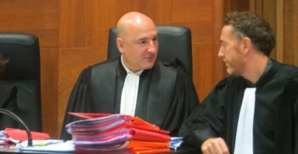 Le procureur Nicolas Bessone et Me Antoine Meridjen, avocat du Conseil départemental 2B. Le procureur Nicolas Bessone et Me Antoine Meridjen, avocat du Conseil départemental 2B.