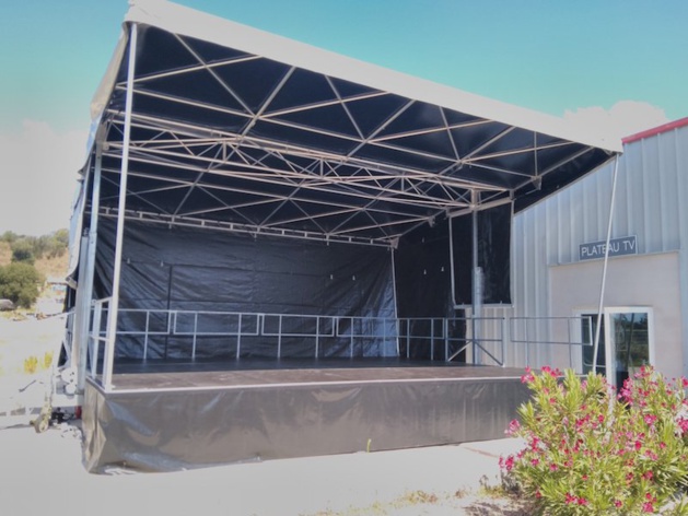 Ajaccio : Atacc ajoute une scène mobile à son parc Ajaccio : Atacc ajoute une scène mobile à son parc