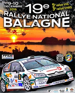Le Rallye automobile de Balagne les 9 et 10 décembre Le Rallye automobile de Balagne les 9 et 10 décembre