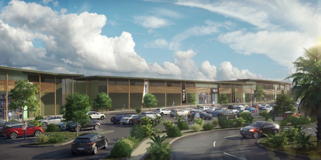 Le futur centre commercial l'Atrium, accueillera le 1er hypermarché Auchan de l'Ile Le futur centre commercial l'Atrium, accueillera le 1er hypermarché Auchan de l'Ile