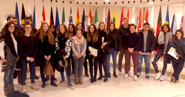 Deux classes du lycée de Balagne au Parlement européen