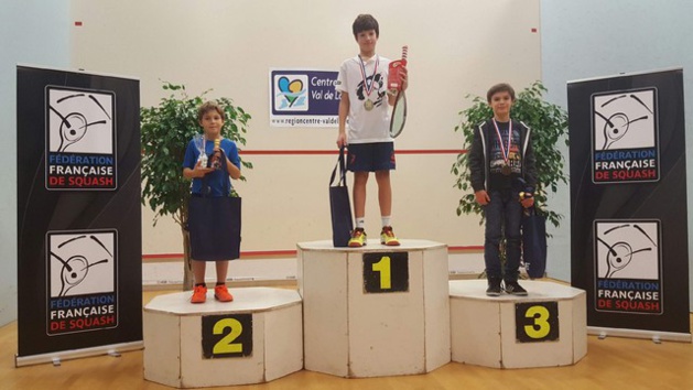 Antonin Romieu champion de France de Squash U11 Antonin Romieu champion de France de Squash U11