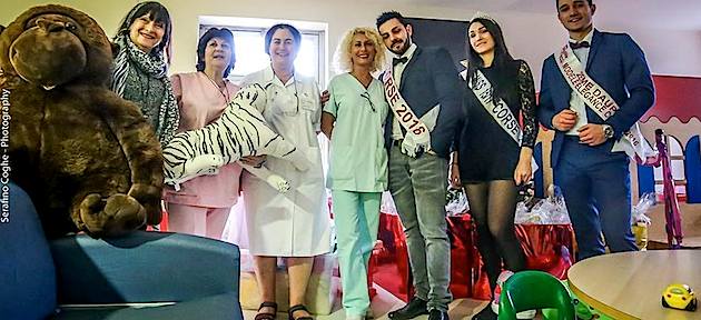 Bastia : Des jouets pour les patients du service de pédiatrie de l'hôpital