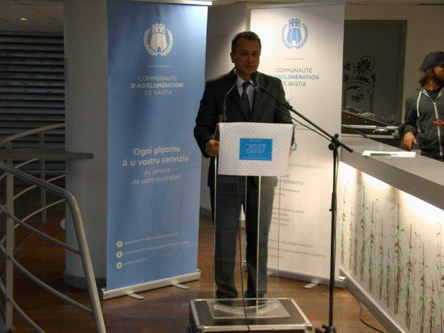 Communauté d’Agglomération de Bastia : Les vœux du président au personnel