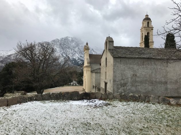 La Balagne touchée par le vent et la vague de froid La Balagne touchée par le vent et la vague de froid