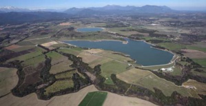 Lac de barrage de Teppe Rosse. Lac de barrage de Teppe Rosse.