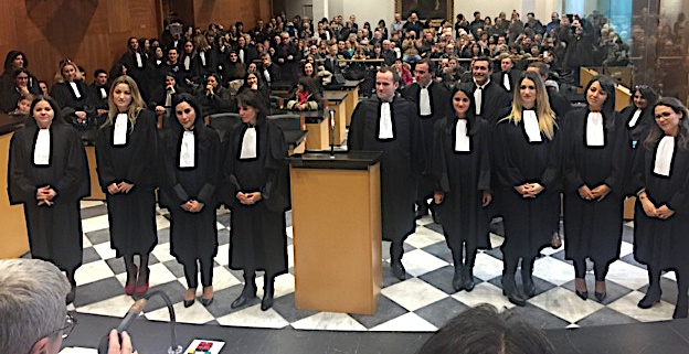 10 nouveaux avocats ont prêté serment devant la cour d'appel de Bastia