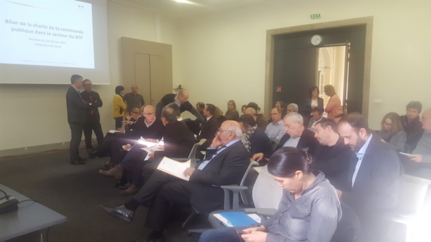 Charte de la commande publique dans le BTP en Corse : Le bilan un an après Charte de la commande publique dans le BTP en Corse : Le bilan un an après