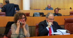 Maria Guidicelli et Paul Giacobbi, groupe Prima a Corsica.